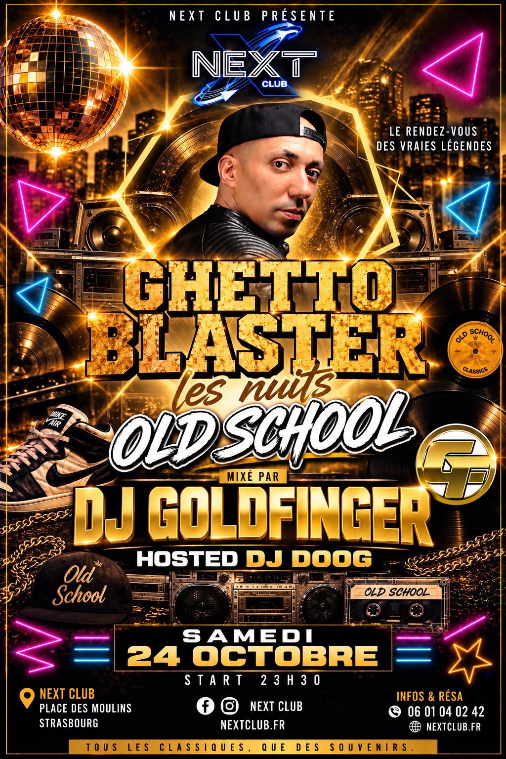 GHETTO BLASTER | LES NUITS OLD SCHOOL